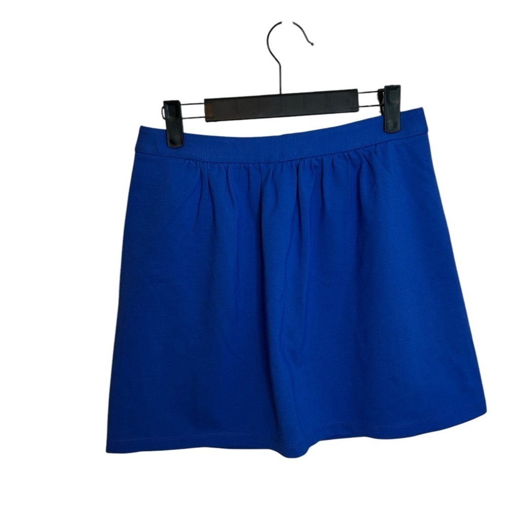 J.Crew Cobalt Blue Stretch Mini Skirt